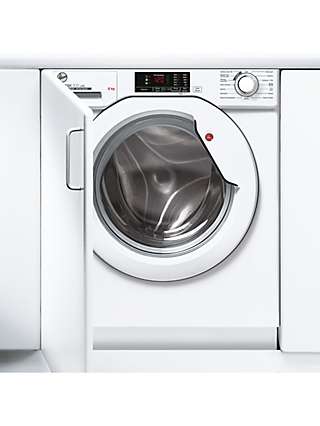 Hoover H-Wash 300 HBWS 48D1E-80 Integrated Washing Machine, 8kg Load, 1400rpm Spin, White