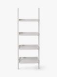 John Lewis & Partners Portsman Bathroom Ladder Shelving Unit, Grey