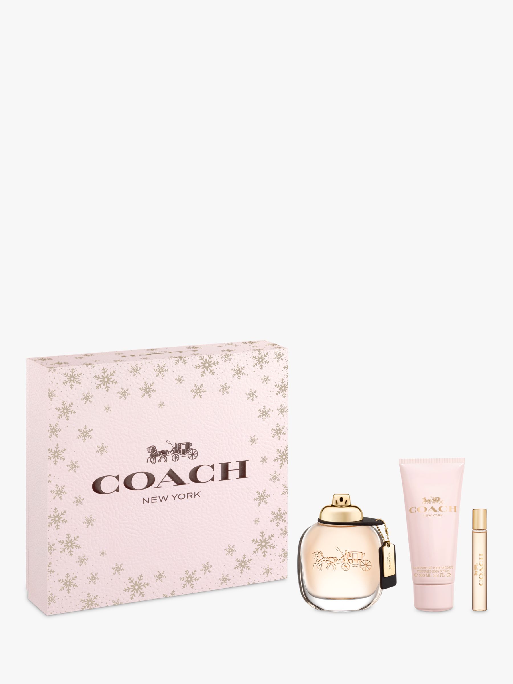 Coach The Fragrance Eau de Parfum 90ml Fragrance Gift Set at John Lewis ...