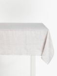 John Lewis GOTS Organic Linen Tablecloth, Natural