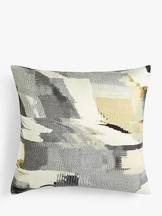 Harlequin Perspective Cushion, Gold