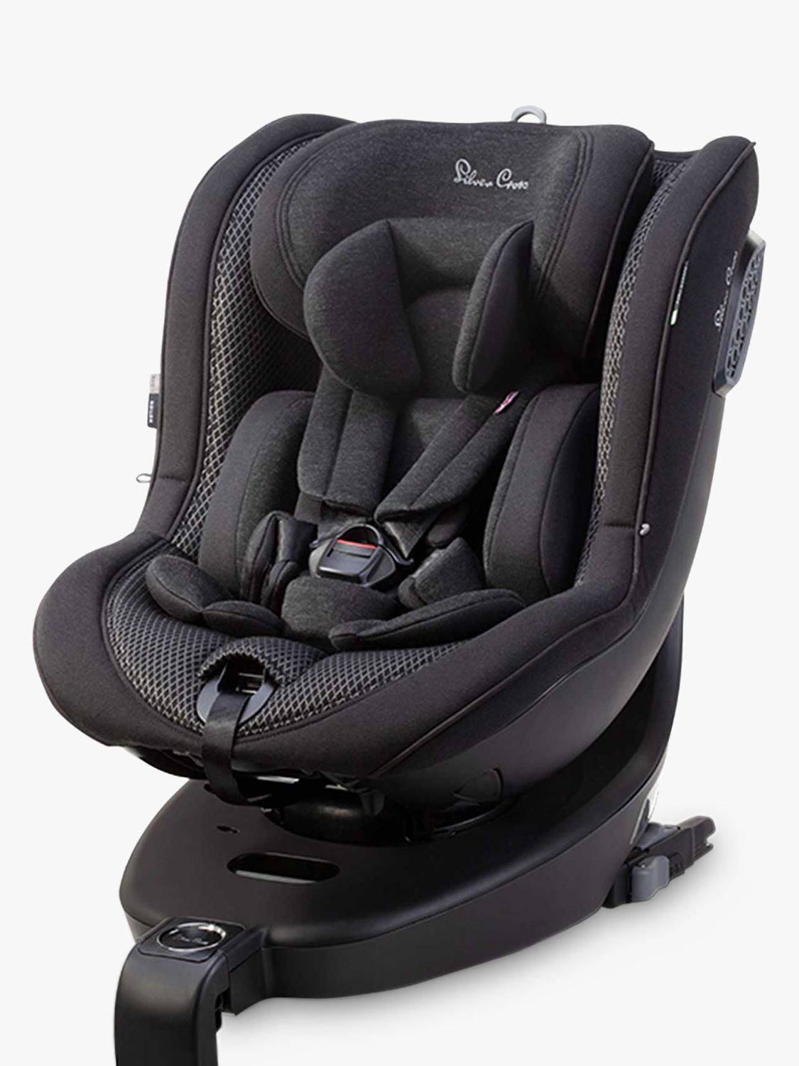 Silver Cross Motion i-Size 360 Rotation Baby Car Seat, All Black at ...