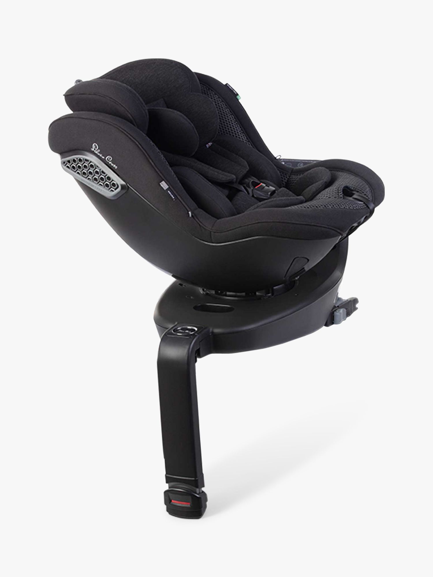 Silver Cross Motion iSize 360 Rotation Baby Car Seat, All Black at