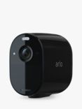 Arlo Essential Wireless Spotlight Camera 1080p Full HD Smart Security Camera, Black
