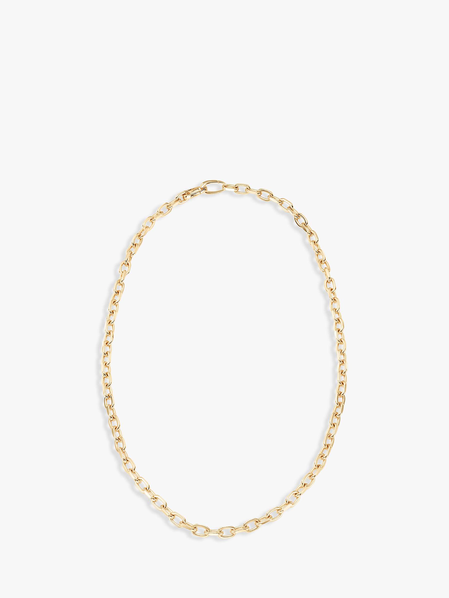 Buy Monica Vinader Alta Mini Chain Necklace Online at johnlewis.com
