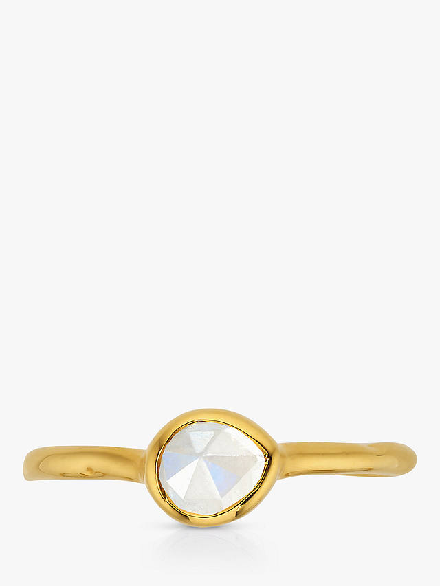 Monica Vinader Siren Small Quartz Ring, Gold