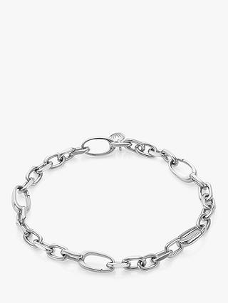 Monica Vinader Alta Mini Chain Bracelet, Silver