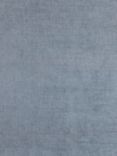John Lewis Fine Chenille Textured Plain Fabric, Blue, Price Band B