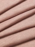 John Lewis Fine Chenille Textured Plain Fabric, Dusty Pink, Price Band B