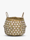 Bloomingville MINI Spot Seagrass Storage Basket, Natural