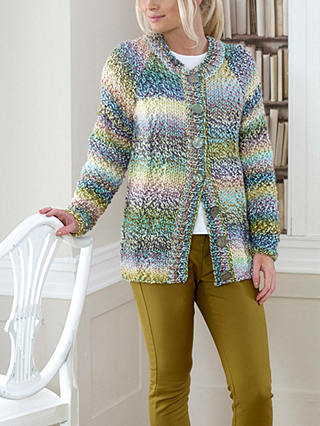 King Cole Explorer Cardigan, Hat and Scarf Knitting Pattern, 5456