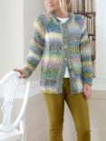 King Cole Explorer Cardigan, Hat and Scarf Knitting Pattern, 5456