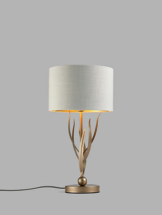 Partners Clemont Table Lamp Ivory Gold, Eclipse Table Lamp John Lewis