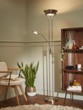 John Lewis & Partners Zella LED Uplighter and Reading Floor Lamp