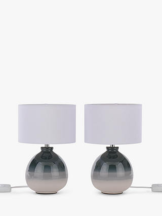 John Lewis Partners Martha Ceramic, Ceramic Table Lamp Set Of 2