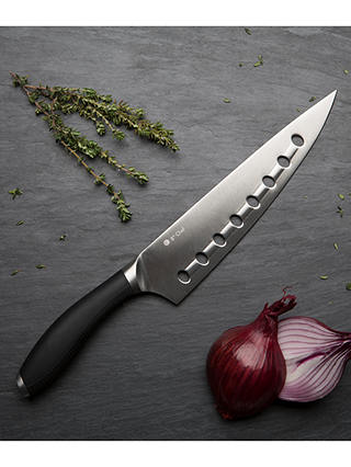 Circulon 8-Inch Stainless Steel Soft-Grip Handle Chef's Knife, 20cm