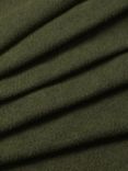 John Lewis Twisted Boucle Textured Plain Fabric, Green, Price Band D