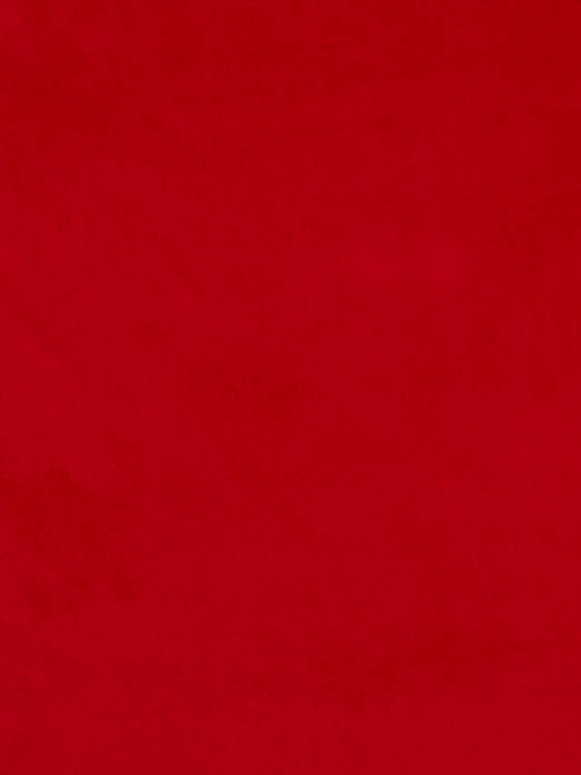 Aquaclean Harriet Plain Velvet Fabric, Red, Price Band C