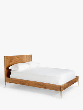John Lewis + Swoon Mendel Bed Frame, King Size, Light Brown