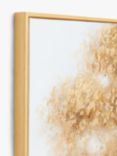 Gold Tree - Hand-Finished Framed Canvas Print, 80 x 120cm, Gold