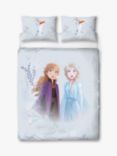 Disney Frozen 2 Reversible Cotton Duvet Cover and Pillowcase Set, Double, Multi