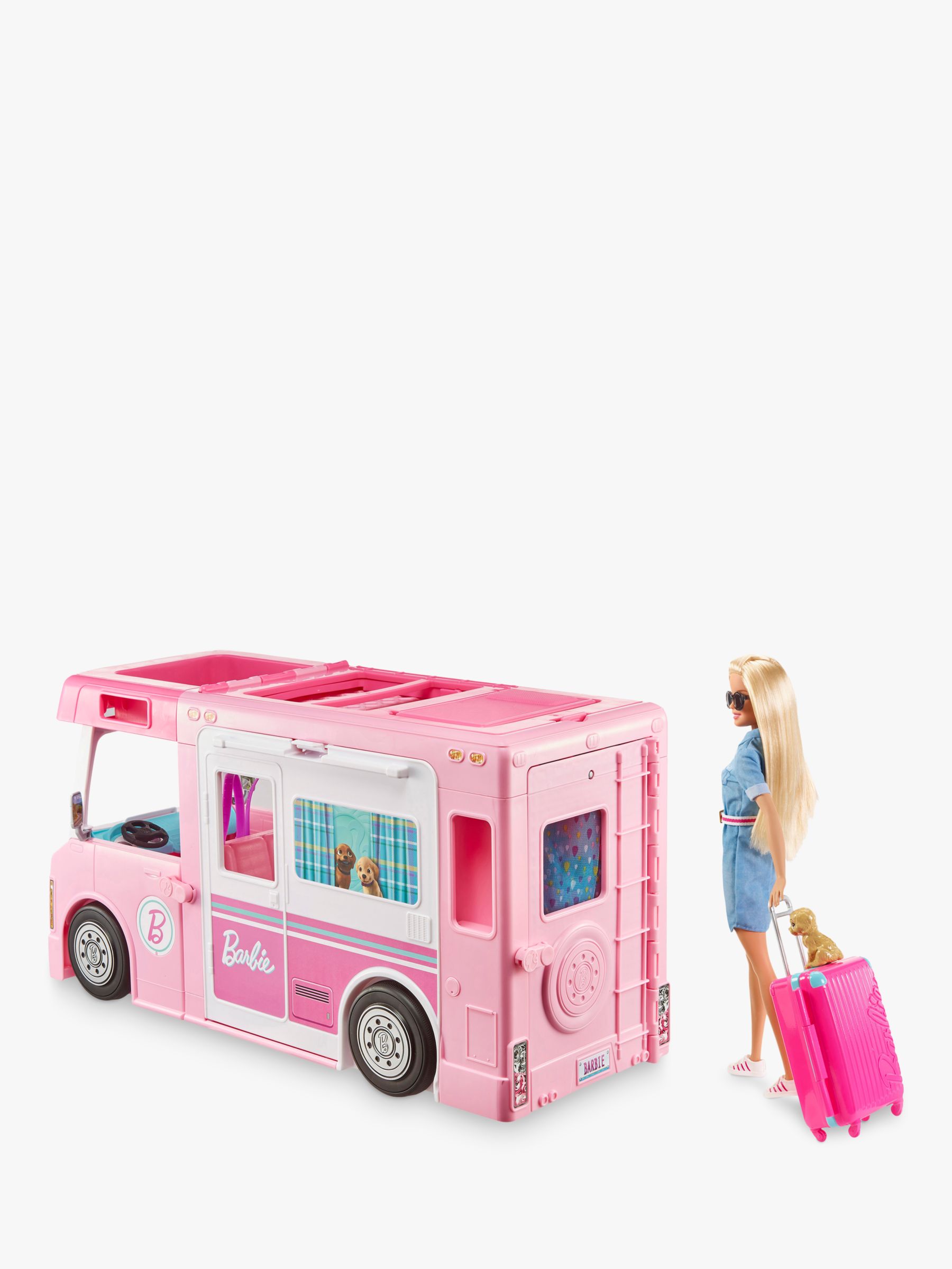 cheap barbie camper
