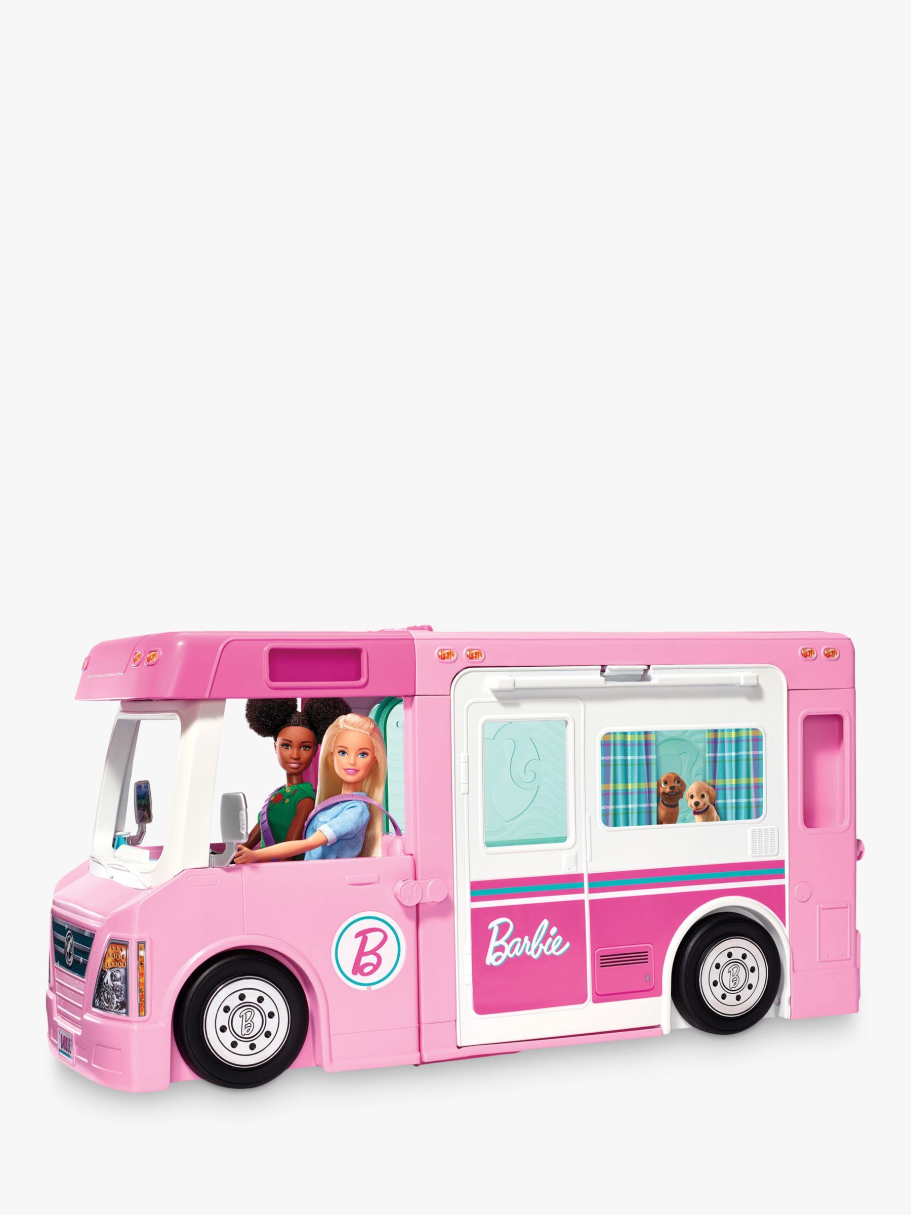 Toestand mot blouse Barbie 3-In-1 Dream Camper Bundle with Barbie Travel Doll and Accessories  Set