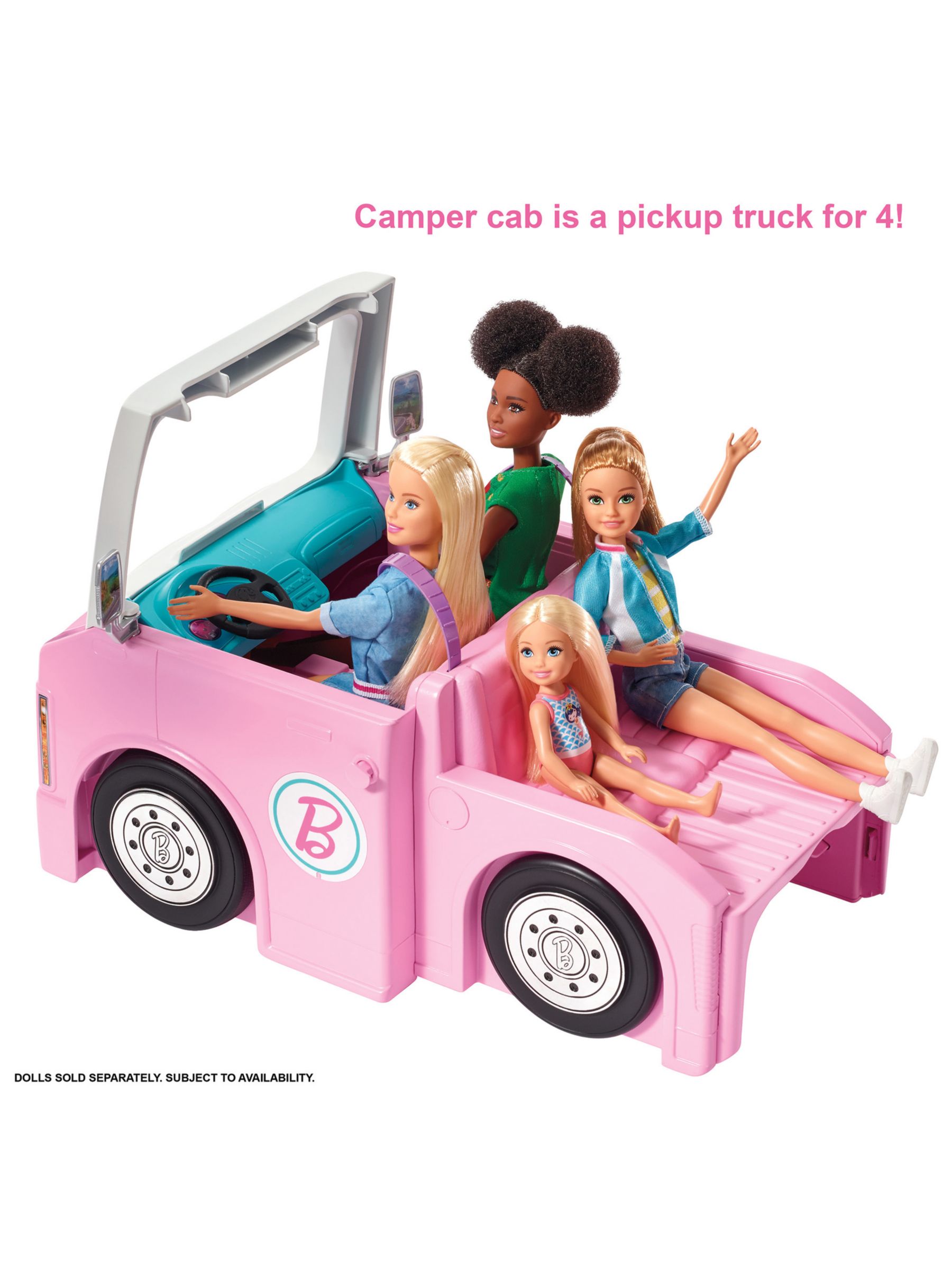 barbie dream camper stickers