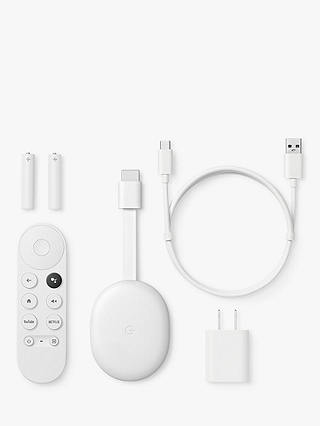 Google Chromecast (2020) with Google TV & Remote Control