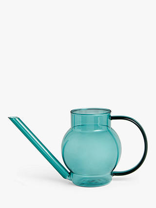John Lewis Mini Glass Watering Can, 350ml