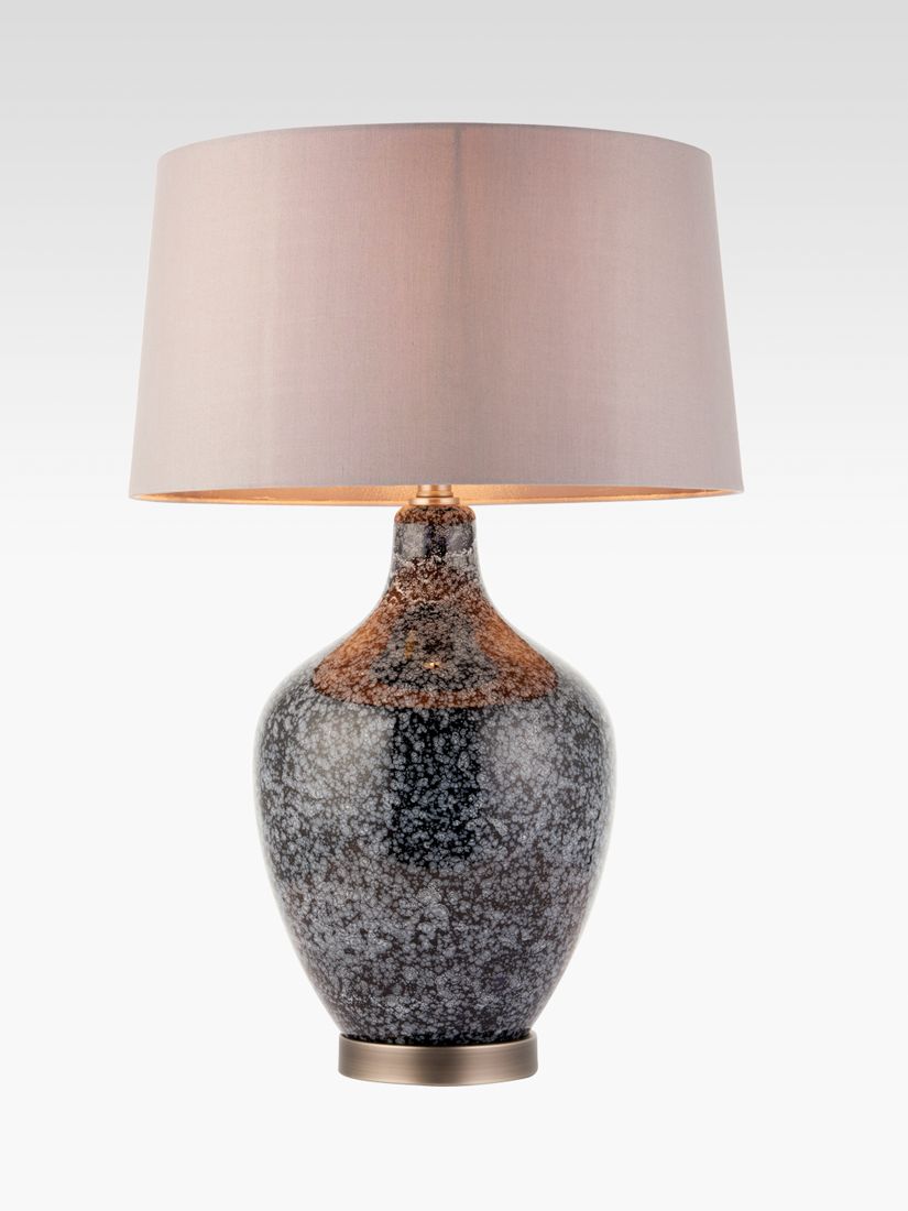 Photo of Bay lighting esma glass table lamp grey