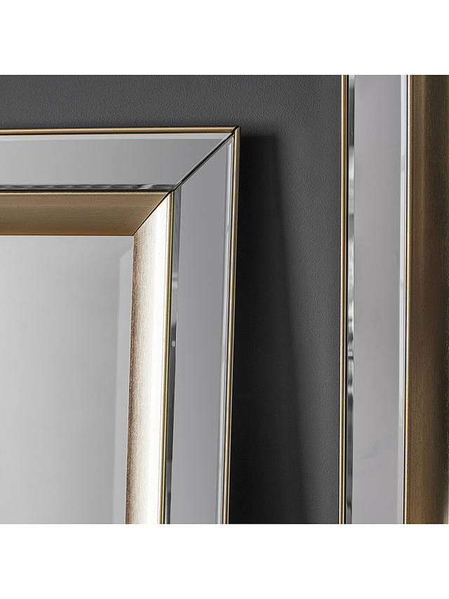 Phantom Rectangular Frame Leaner Mirror, 158 x 69cm, Gold