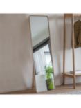 Gallery Direct Kingham Oak Wood Cheval Mirror, 170 x 50cm, Natural