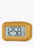 Acctim Small LCD Digital Alarm Clock, Mustard