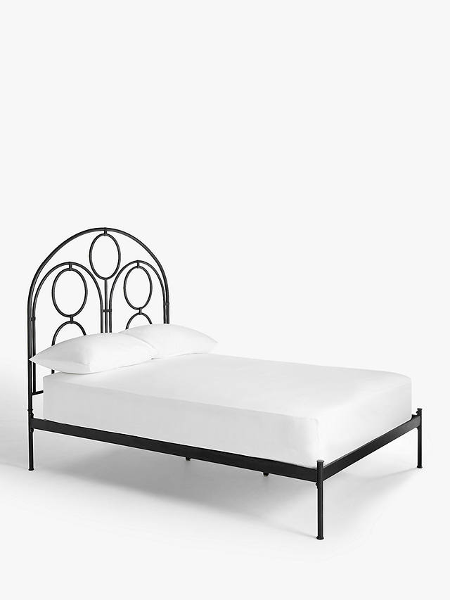 Anyday John Lewis Partners Decorative, King Size Metal Bed Frame With Wheels