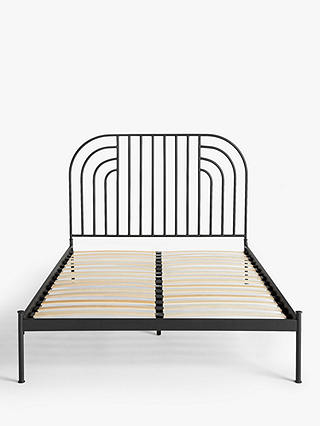 Partners Swirl Metal Bed Frame King Size, What Size Is A King Metal Bed Frame