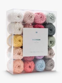 Rico Design Ricorumi Baby Yarn, Pack of 20, 25g