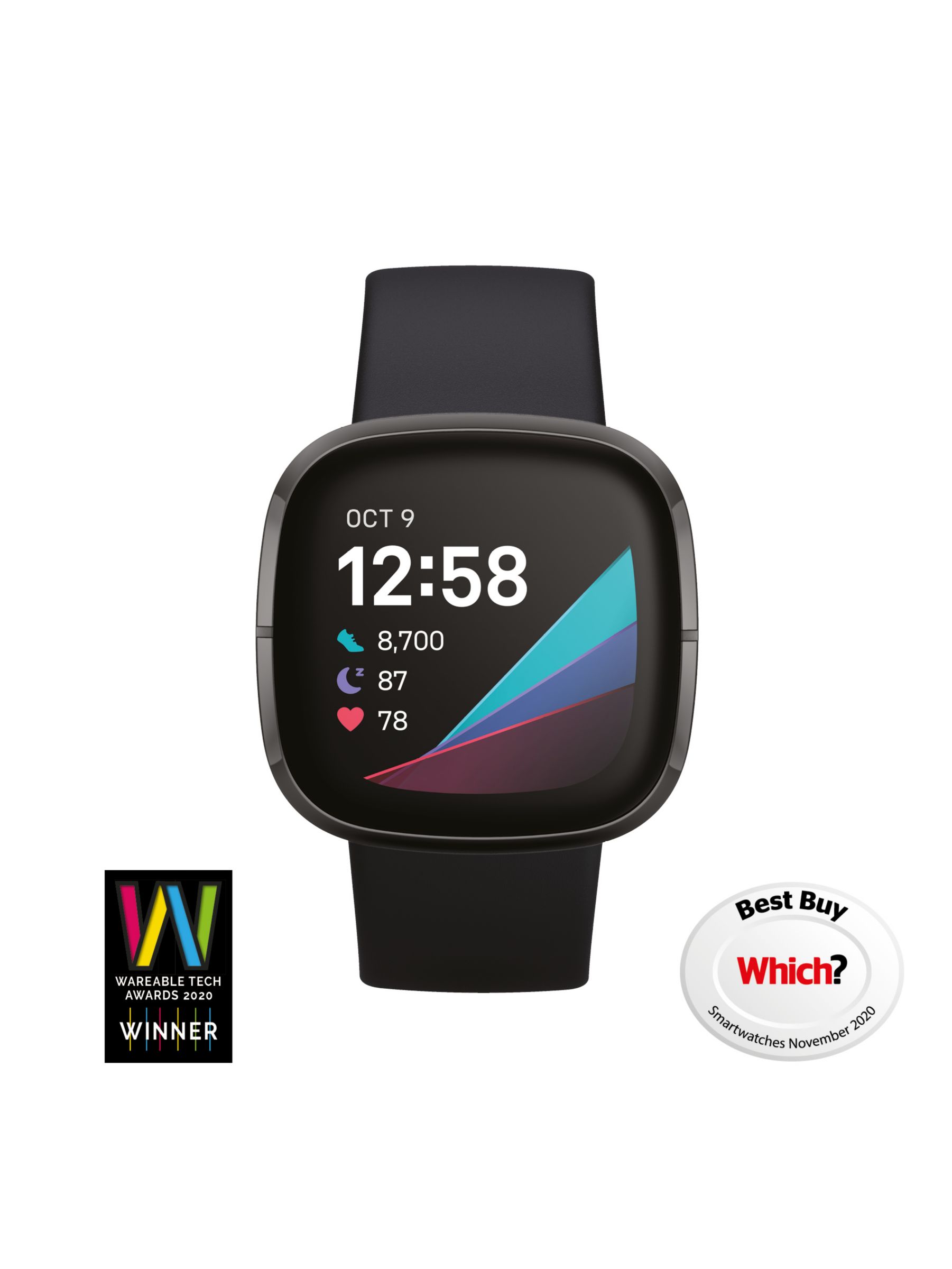 Fitbit Sense, Health and Fitness Watch 