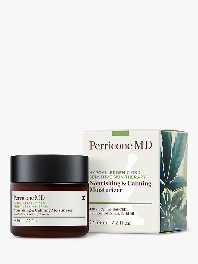 Perricone MD Hypo-Allergenic CBD Sensitive Skin Therapy Moisturiser, 59ml 2