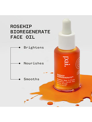 Pai Rosehip Bioregenerate Rosehip Seed & Fruit Universal Facial Oil, 30ml