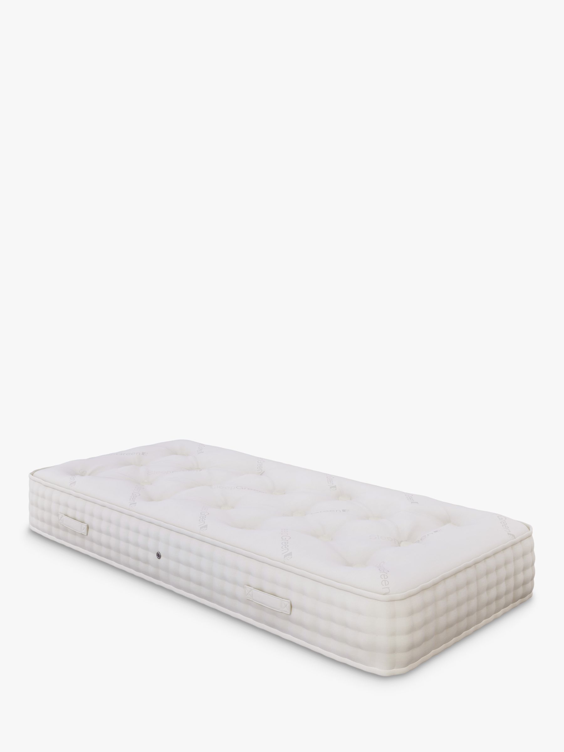 Photo of Sleepgreen vegan natural latex pocket spring mattress medium tension single