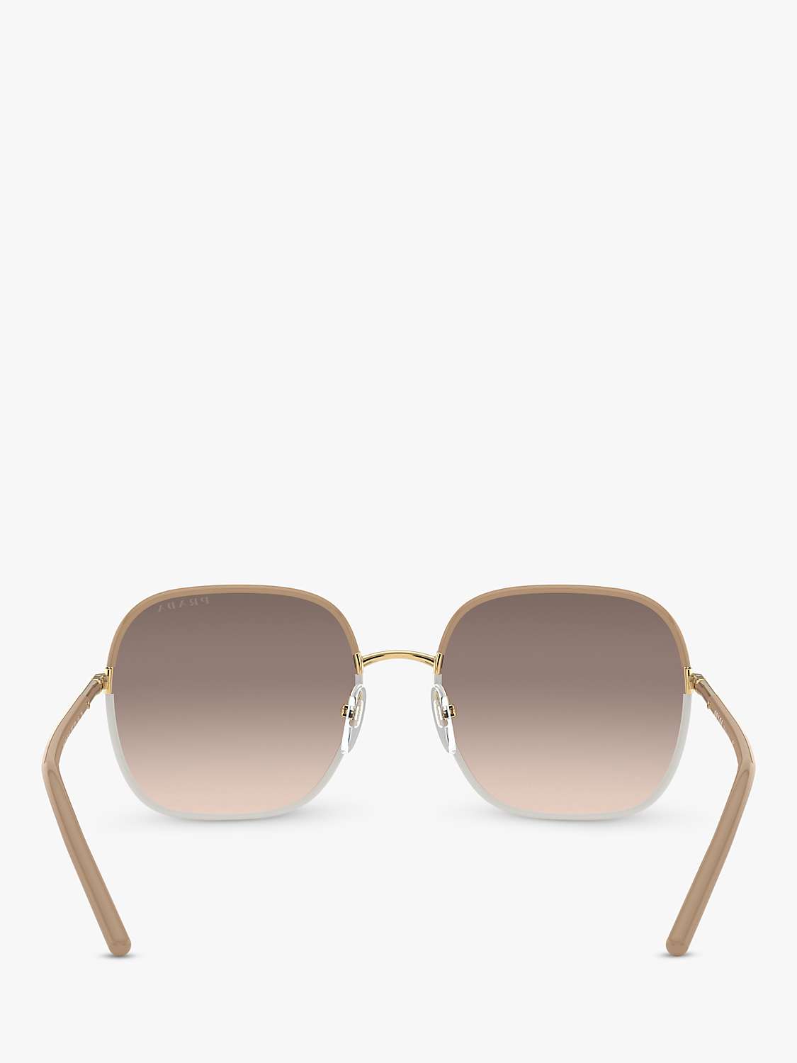 Buy Prada PR 67XS Women's Square Sunglasses Online at johnlewis.com