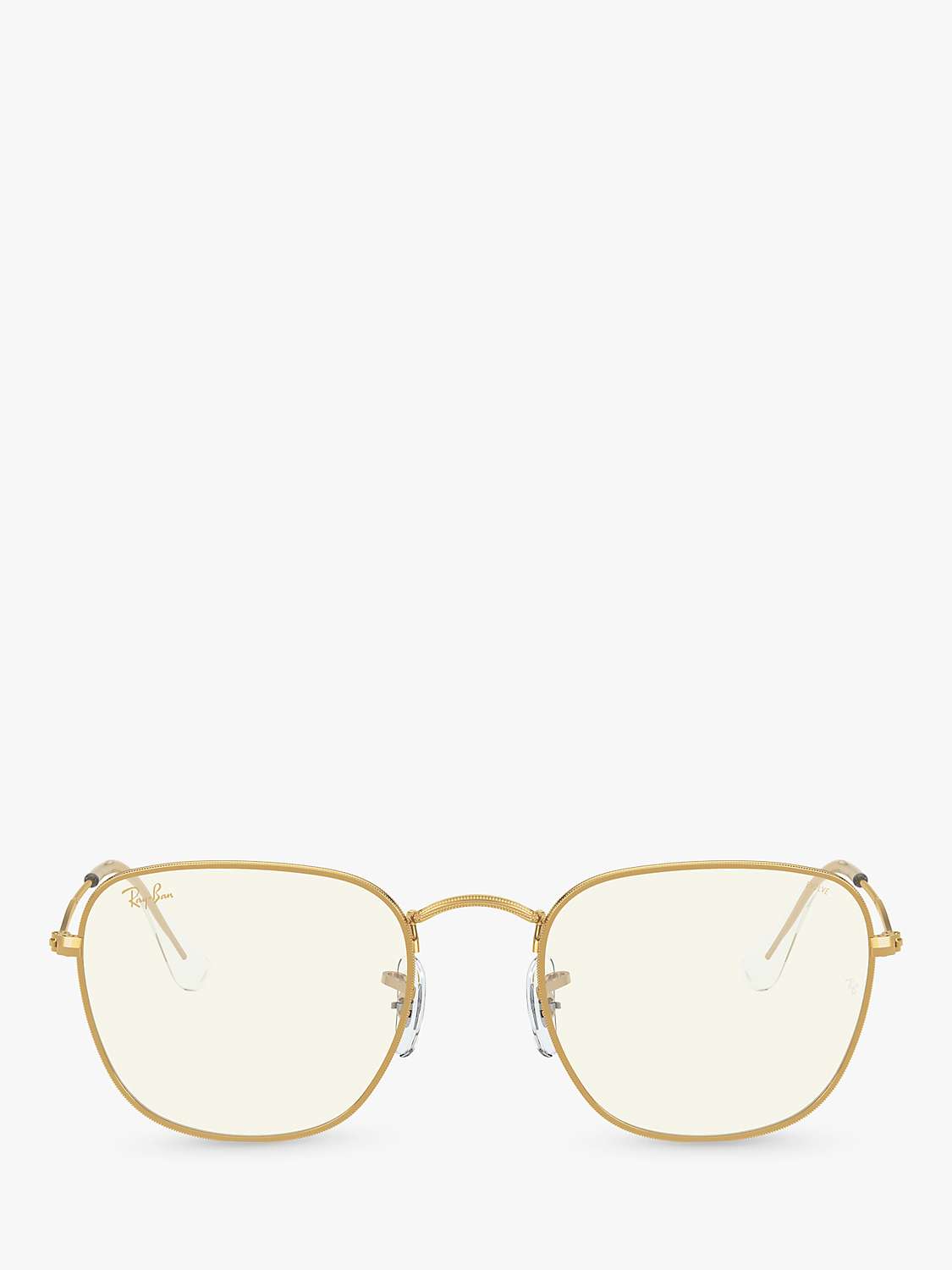 Buy Ray-Ban RB3857 Women's Square Sunglasses, Gold Online at johnlewis.com