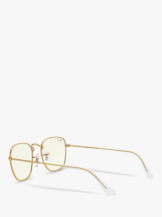 Ray-Ban RB3857 Women's Square Sunglasses, Gold