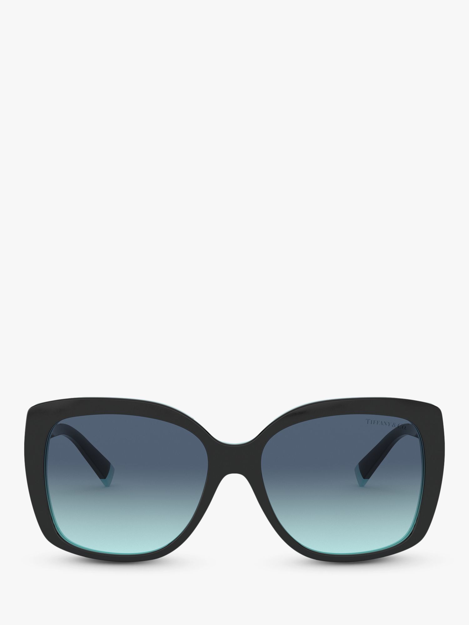 Tiffany & Co TF4171 Women's Square Sunglasses, Aqua Blue