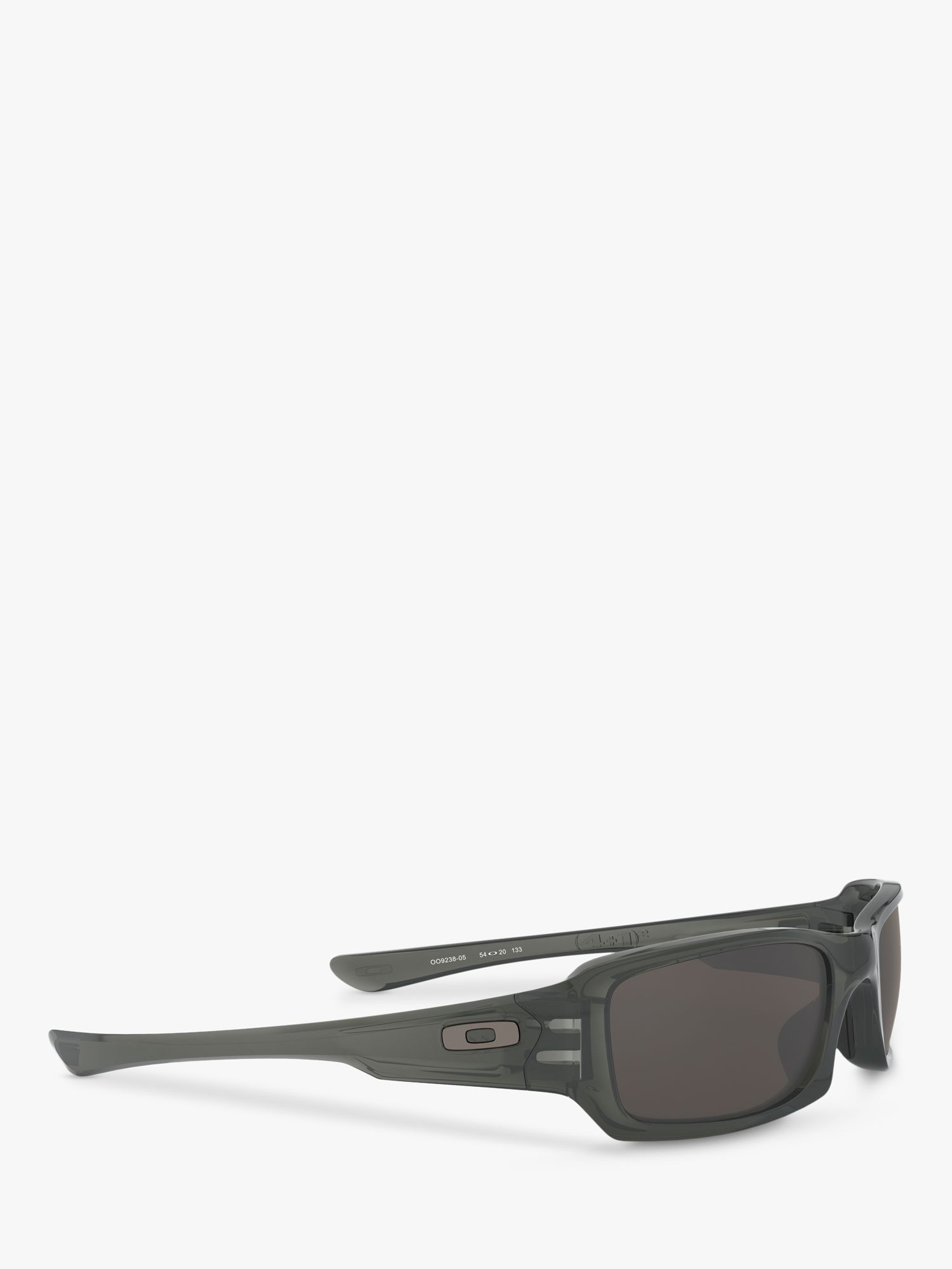 Oakley OO9238 Women's Fives Squared Rectangular Sunglasses, Grey Smoke at  John Lewis & Partners