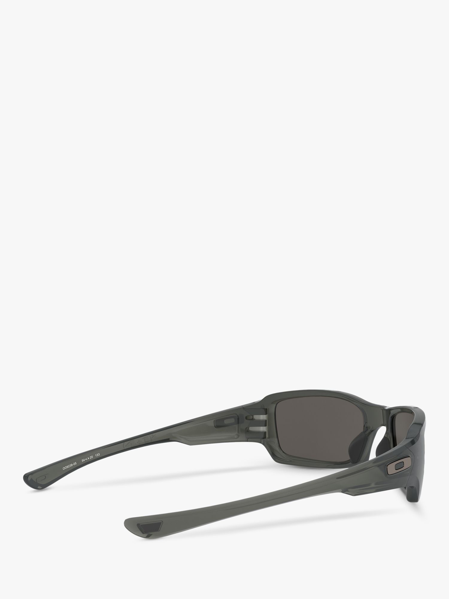 Oakley OO9238 Women's Fives Squared Rectangular Sunglasses, Grey Smoke