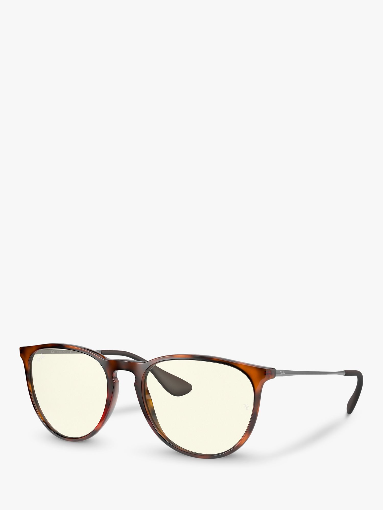 Ray-Ban RB4171 Women's Square Tortoise Shell Sunglasses, Mid Brown at John  Lewis & Partners