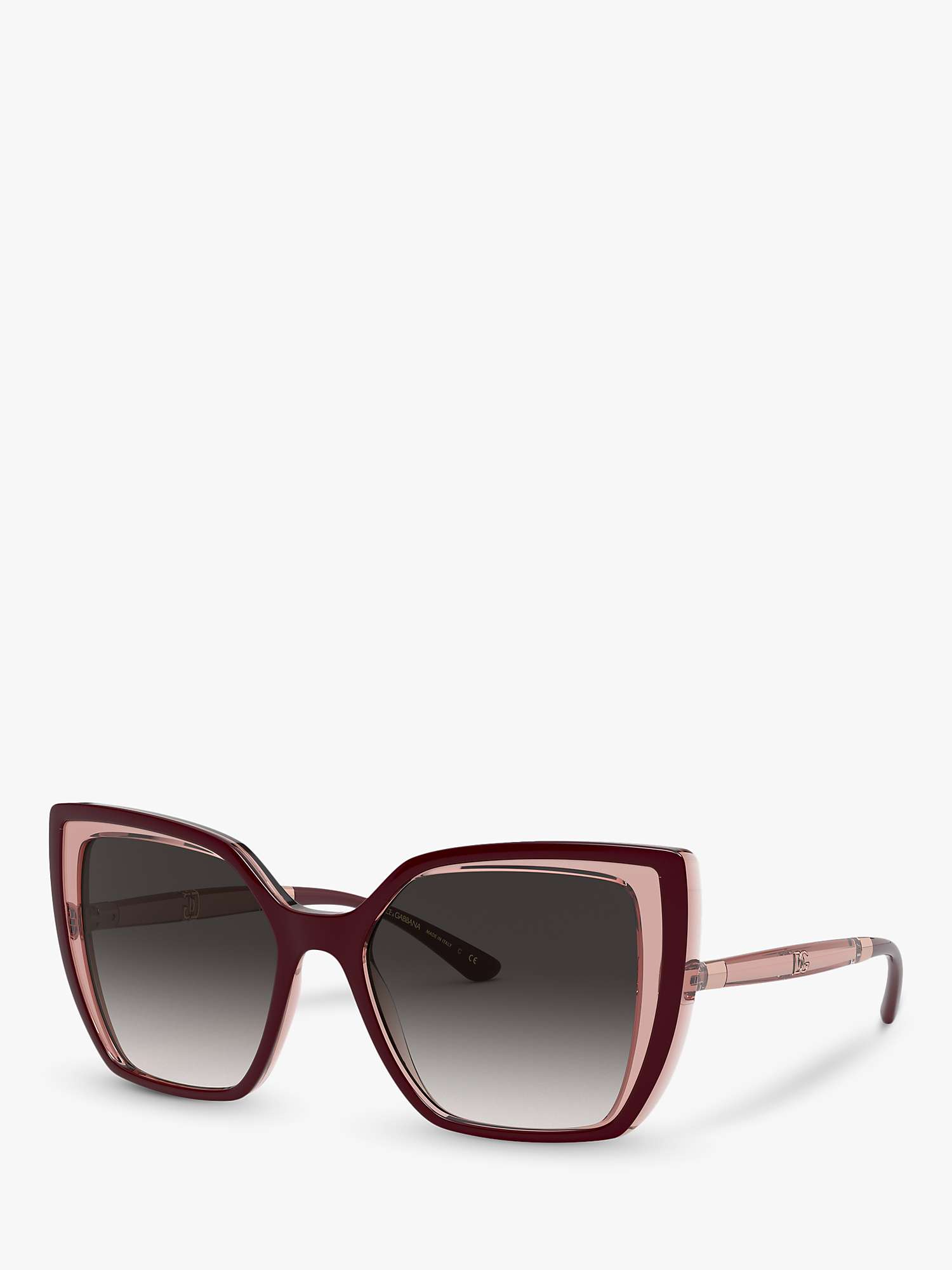 Buy Dolce & Gabbana DG6138 Women's Butterfly Sunglasses Online at johnlewis.com