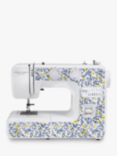 John Lewis & Partners JL111 Heirloom Ditsy Print Sewing Machine, White/Multi